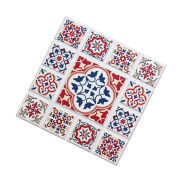 Podkładka pod gorące naczynia Zassenhaus Casablanca, ceramika/korek, 20 x 20 cm, kwiat