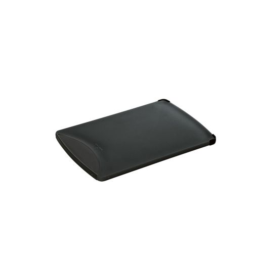 Deska do krojenia Zassenhaus Easy Cut, tworzywo sztuczne, 25 x 16 cm, czarna