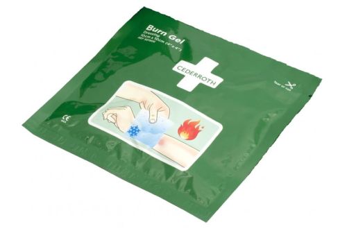 Żel na oparzenia Cederroth Burn Gel Dressing, 1 kompres 10x10 cm