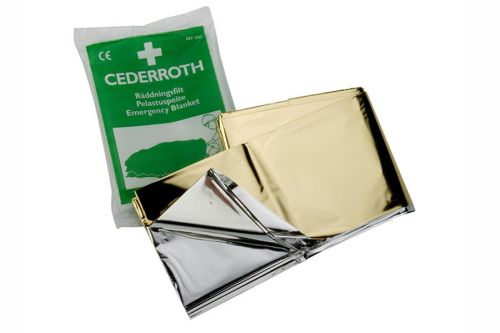 Koc ratunkowy Cederroth, folia termiczna NRC