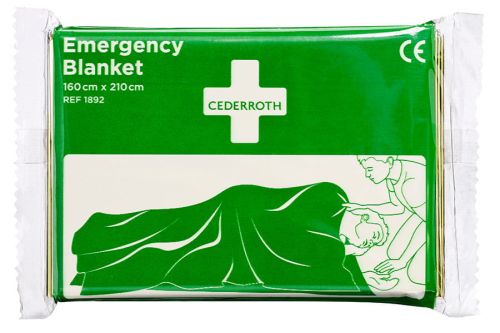 Koc ratunkowy Cederroth, folia termiczna NRC