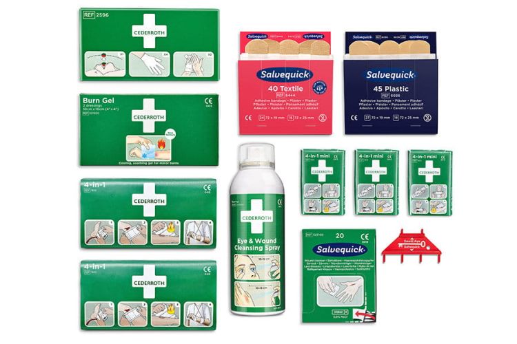 Zestaw wkładów uzupełniających Cederroth, dla art. 490920