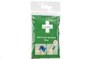 Bandaż z pianki Cederroth Soft Foam Bandage Blue, 6 cmx40cm - 40 sztuk