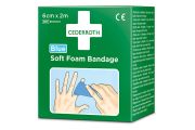 Bandaż z pianki Cederroth Soft Foam Bandage Blue, 6 cmx200cm