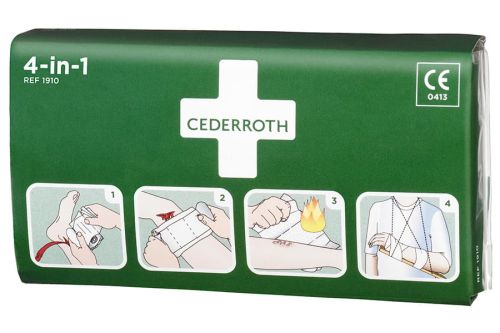 Duży zestaw do tamowania krwi Cederroth 4-in-1