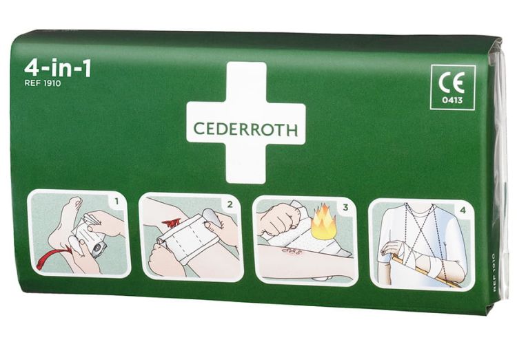 Duży zestaw do tamowania krwi Cederroth 4-in-1