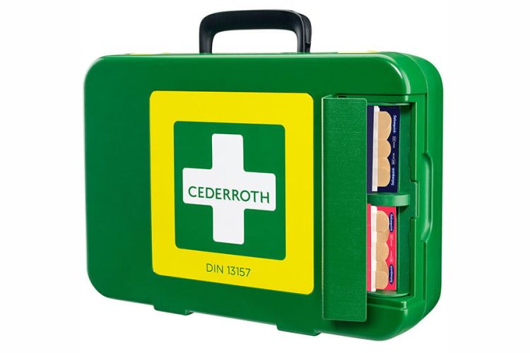 Apteczka walizkowa Cederroth First Aid Kit DIN 13157