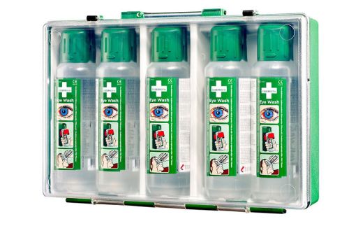 Walizka z płukankami Cederroth Eye Wash, 5x500 ml