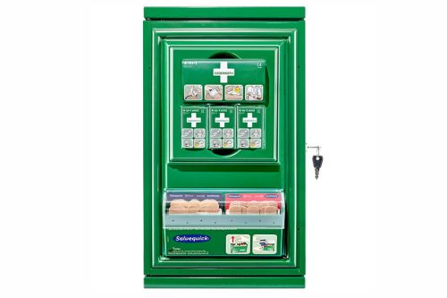 Apteczka ścienna Cederroth Small First Aid Cabinet (metalowa)