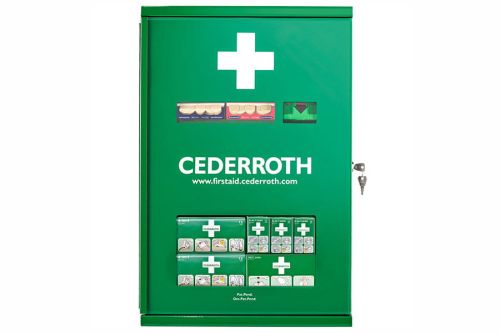 Apteczka ścienna Cederroth First Aid Cabinet (metalowa)