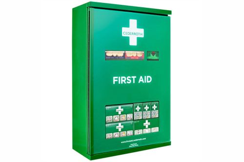 Apteczka ścienna Cederroth First Aid Cabinet (metalowa)