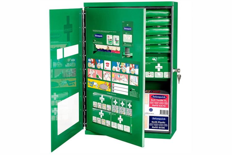 Apteczka ścienna Cederroth First Aid Cabinet (metalowa)