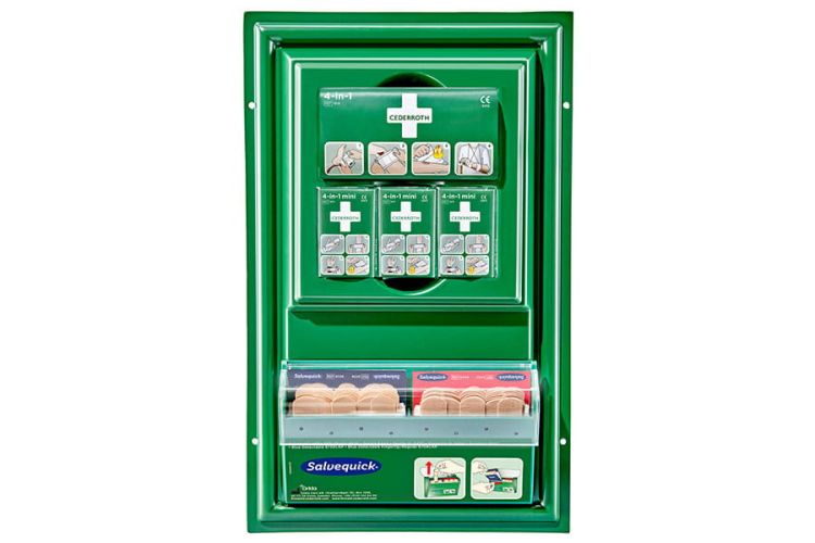 Apteczka ścienna Cederroth Mini First Aid Panel