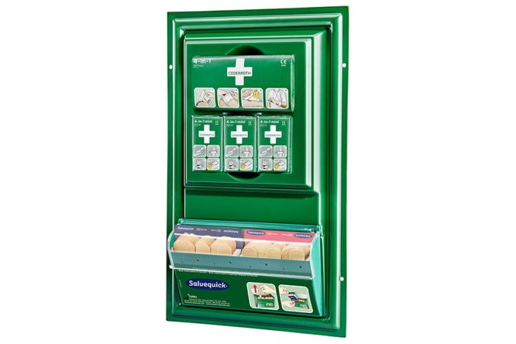 Apteczka ścienna Cederroth Mini First Aid Panel