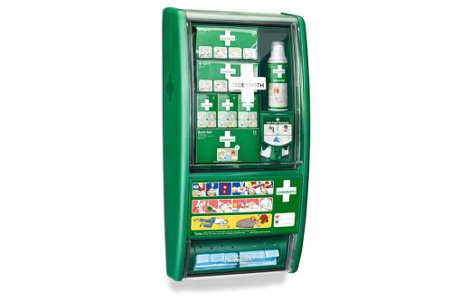 Apteczka ścienna Cederroth First & Burn Station