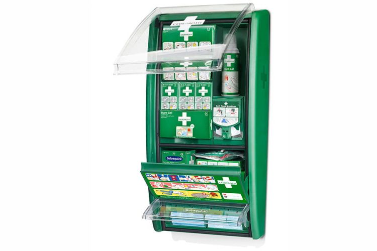 Apteczka ścienna Cederroth First & Burn Station