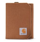 Portfel Carhartt Nylon Duck Trifold Wallet CARHARTT BROWN