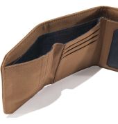 Portfel Carhartt Nylon Duck Trifold Wallet CARHARTT BROWN