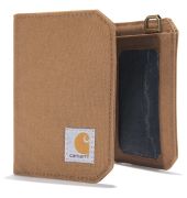 Portfel Carhartt Nylon Duck Trifold Wallet CARHARTT BROWN
