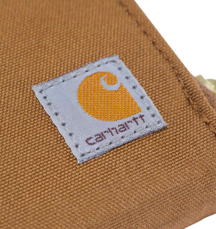 Portfel Carhartt Nylon Duck Lay-Flat Clutch Wallet CARHARTT BROWN