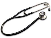 Stetoskop kardiologiczny HS-30K (dwustronny) czarny