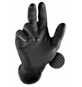 Rękawiczki Nitrylowe Grippaz 246 Black (50 sztuk) BLACK