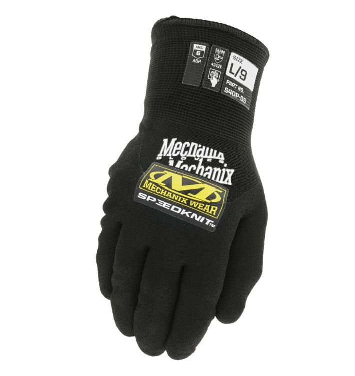 Rękawice Zimowe Mechanix SpeedKnit® Thermal S4DP05 BLACK