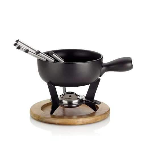 Zestaw do fondue serowego 10 elementów