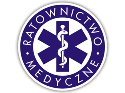 Naklejka RATOWNICTWO MEDYCZNE 46 cm na Ambulans karetkę