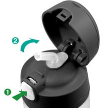 Thermos FUNtainer - Termosy dla dzieci - otwieranie