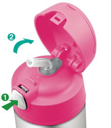 Thermos FUNtainer - Termosy dla dzieci - otwieranie